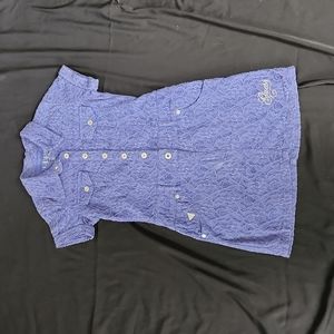 Guess lace purple dress size S(7-8)